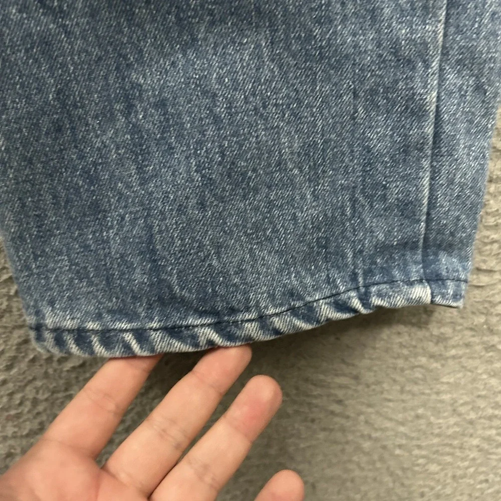 Vintage Levis Jeans Mens 38x30 Blue Denim 646 Bell Bottoms Flares 70s Orange Tab